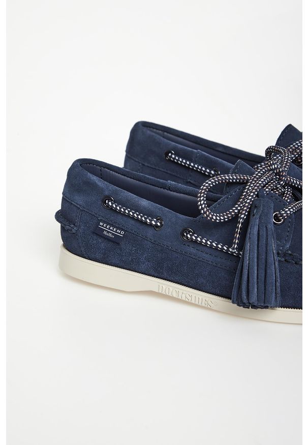 Weekend Max Mara - Mokasyny damskie zamszowe Dockside WEEKEND MAX MARA. Materiał: zamsz