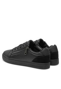 Calvin Klein Jeans Sneakersy Classic Cupsole Zip Low In YM0YM01254 Czarny. Kolor: czarny. Materiał: skóra #4
