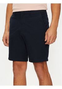 Selected Homme Szorty materiałowe Slhregular-Karl 16092367 Granatowy Regular Fit. Kolor: niebieski. Materiał: bawełna