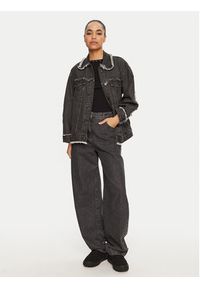 Wrangler Kurtka jeansowa 112356384 Szary Regular Fit. Kolor: szary. Materiał: bawełna #3