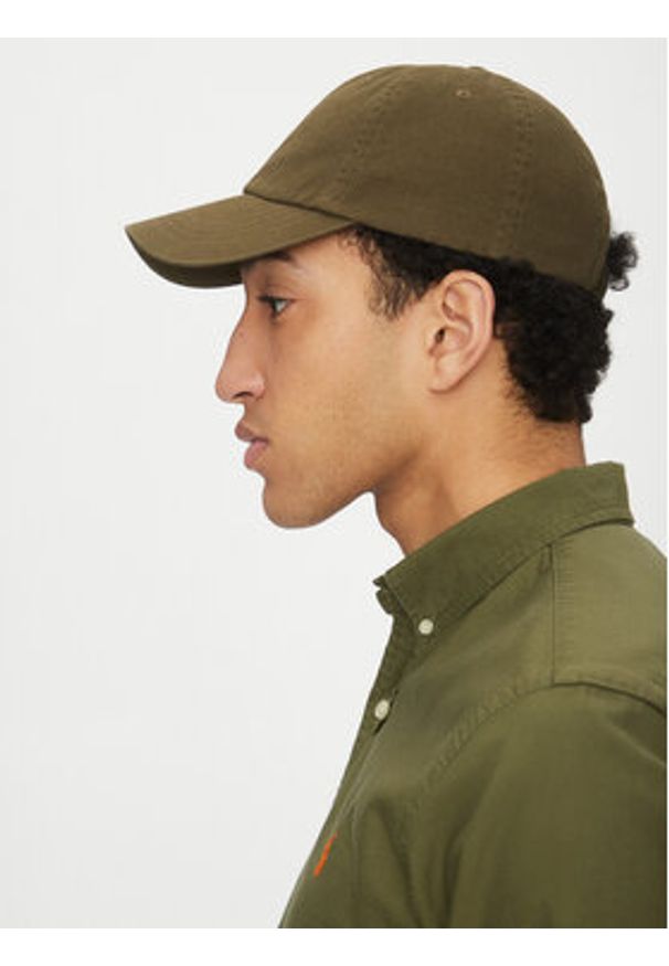Polo Ralph Lauren Czapka z daszkiem Chino Ball Cap 710667709103 Khaki. Kolor: brązowy. Materiał: bawełna, materiał