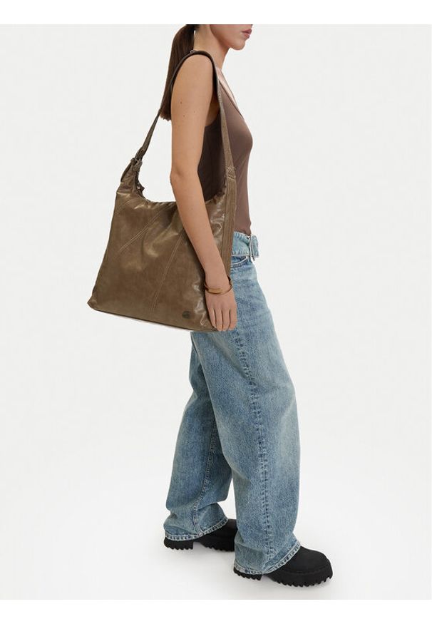 G-Star RAW - G-Star Raw Torebka C-LDA8559 Beżowy. Kolor: beżowy. Materiał: skórzane