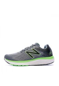 Buty do biegania męskie New Balance 680 V7. Zapięcie: sznurówki. Kolor: wielokolorowy, zielony. Materiał: materiał, tkanina, syntetyk. Szerokość cholewki: normalna #1