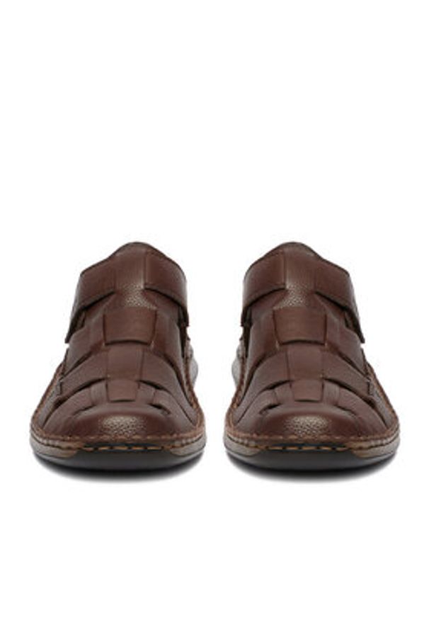 Rieker Sandały CEO-05281-25 Brązowy. Kolor: brązowy. Materiał: skóra