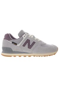 Sneakersy męskie New Balance U574YGD. Okazja: na co dzień, do pracy, na spacer. Kolor: szary. Model: New Balance 574. Sport: turystyka piesza