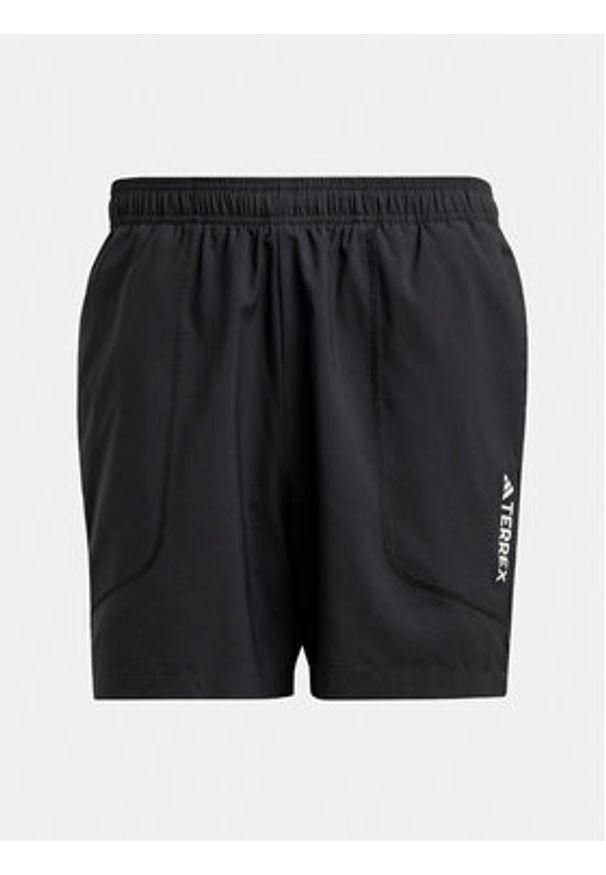 Adidas - adidas Szorty sportowe Terrex Multi HM4013 Czarny Regular Fit. Kolor: czarny. Materiał: syntetyk