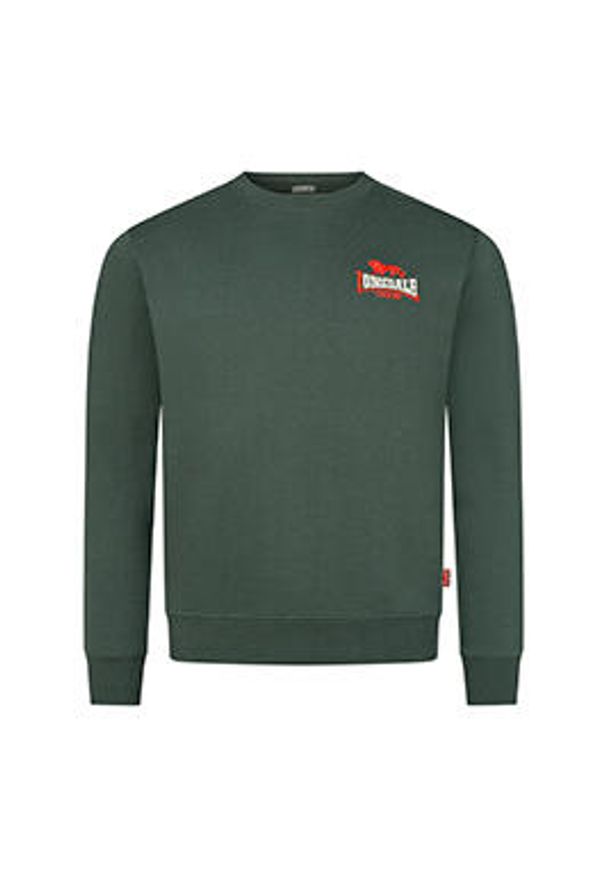 Bluza Lonsdale Lympstone. Kolor: zielony, czerwony, wielokolorowy