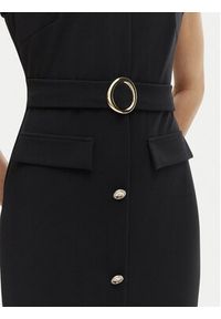 Rinascimento Sukienka koktajlowa CFC0020278002 Czarny Slim Fit. Kolor: czarny. Materiał: syntetyk. Styl: wizytowy #5