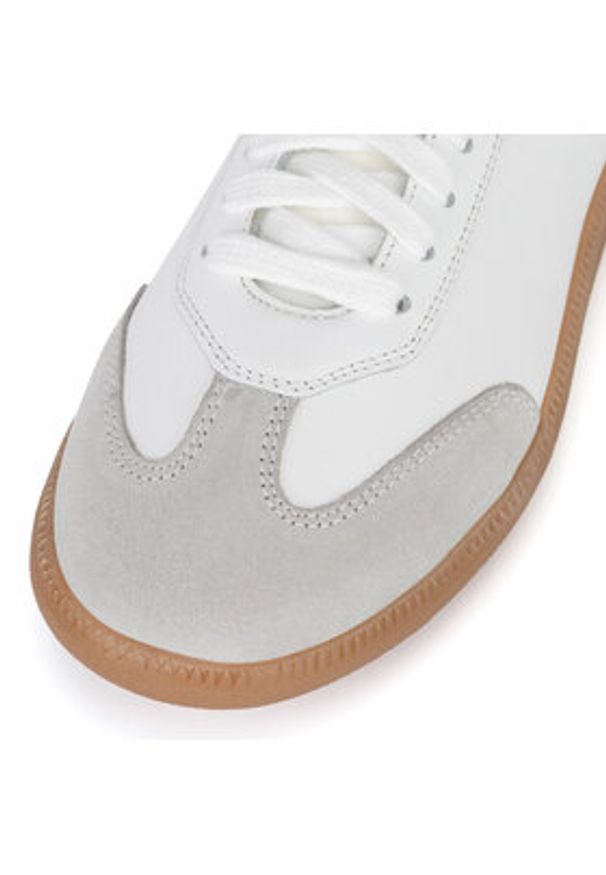 Gino Rossi Sneakersy TESSA-01W1 Biały. Kolor: biały. Materiał: skóra