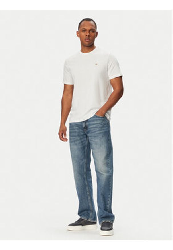 Calvin Klein Jeans Komplet t-shirtów LV04RD248G Biały Regular Fit. Kolor: biały. Materiał: bawełna