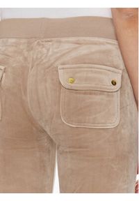 Juicy Couture Spodnie dresowe Layla JCSEBJ001G Brązowy Regular Fit. Kolor: brązowy. Materiał: syntetyk #4