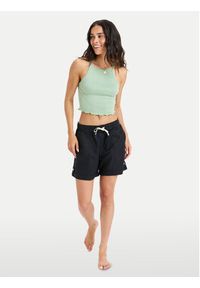 Roxy Szorty materiałowe Sweetest Day ERJNS03588 Czarny Regular Fit. Kolor: czarny. Materiał: bawełna #6