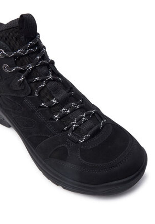 ecco - ECCO Trekkingi Offroad W 82241351052 Czarny. Kolor: czarny. Materiał: skóra, nubuk