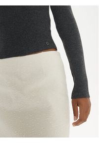 Guess Sweter Nina W4BR73 Z3K92 Szary Slim Fit. Kolor: szary. Materiał: syntetyk #5