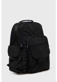 adidas Originals plecak Adicolor Contempo Utility Backpack kolor czarny duży gładki HK5054-BLACK. Kolor: czarny. Materiał: włókno, materiał. Wzór: gładki #3