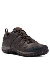 columbia - Columbia Trekkingi Woodburn II Waterproof 1553001 Brązowy. Kolor: brązowy. Materiał: skóra. Sport: turystyka piesza