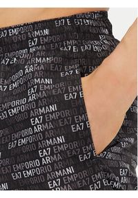 EA7 Emporio Armani Szorty kąpielowe 7M000510 AF13059 MC085 Czarny Regular Fit. Kolor: czarny. Materiał: syntetyk #4