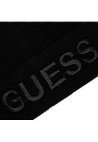 Guess Czapka Maxi Logo Headwear AM5027 POL01 Czarny. Kolor: czarny. Materiał: materiał