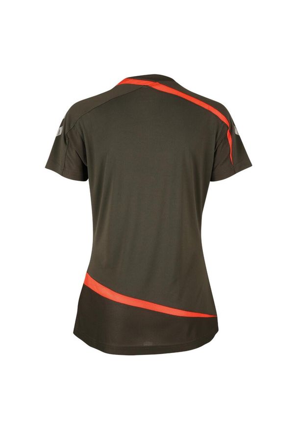 T-shirt damski Koszulka sportowa Hummel Tech 2 Poly Jersey Women. Kolor: szary, pomarańczowy, wielokolorowy. Materiał: jersey