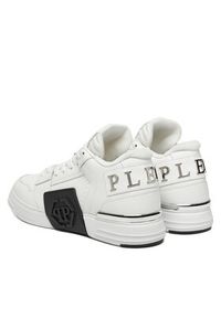 Philipp Plein - PHILIPP PLEIN Sneakersy FAES USC0824 PLE075N Biały. Kolor: biały. Materiał: skóra #5
