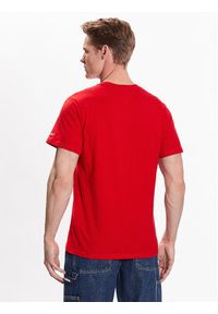 Tommy Jeans T-Shirt Essential DM0DM16405 Czerwony Regular Fit. Kolor: czerwony. Materiał: bawełna #5
