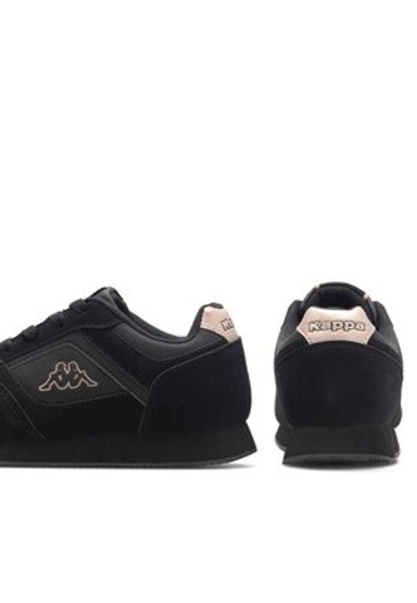 Kappa Sneakersy LOGO FOLESW 321H5XW-A3B Czarny. Kolor: czarny. Materiał: materiał