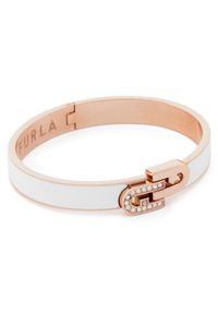 Furla Bransoletka Arch Double WJ00087-N79000-1135S-1-008-20-CN-L Biały. Materiał: metalowe. Kolor: biały