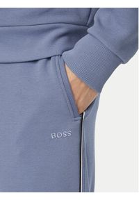 BOSS Dres 50555906 Niebieski jasny Regular Fit. Kolor: niebieski. Materiał: syntetyk, bawełna #5