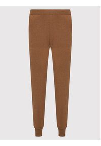 Kontatto Spodnie dresowe 3M8362 Brązowy Regular Fit. Kolor: brązowy. Materiał: syntetyk #3