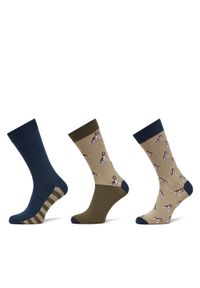 Barbour Skarpety długie Beagle Dog MGS0070BE31 Beżowy. Kolor: beżowy. Materiał: materiał, bawełna