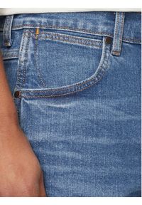 Wrangler Szorty jeansowe Frontier 112350821 Niebieski Relaxed Fit. Kolor: niebieski. Materiał: bawełna