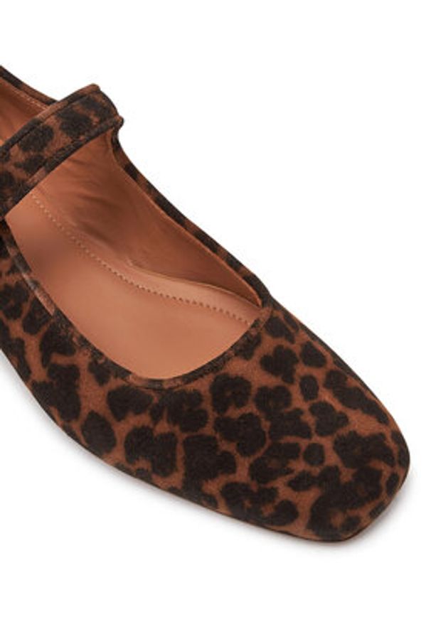 BALAGAN - Balagan Baleriny Dora Brązowy. Kolor: brązowy. Materiał: skóra, welur