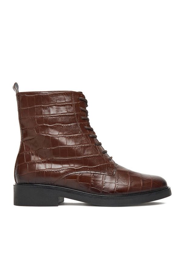 Gino Rossi Trzewiki C-ADELE-25217 Brązowy. Kolor: brązowy. Materiał: skóra