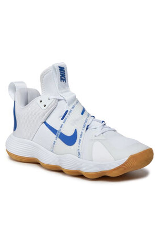 Nike Buty halowe React Hyperset CI2955 140 Biały. Kolor: biały. Materiał: materiał