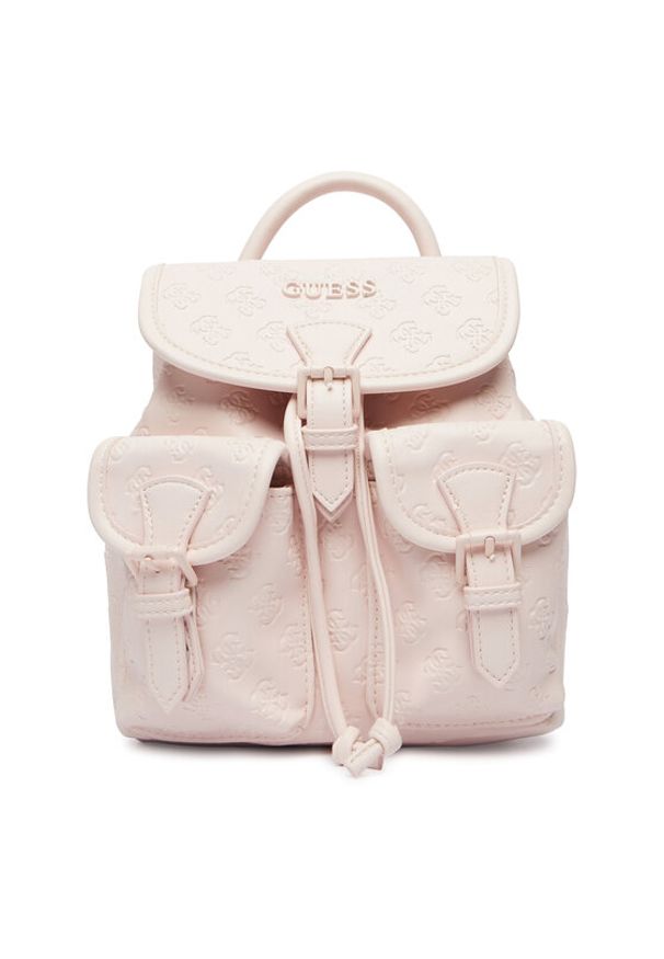 Guess Plecak V6GZ05 W2120 Różowy. Kolor: różowy. Materiał: skóra