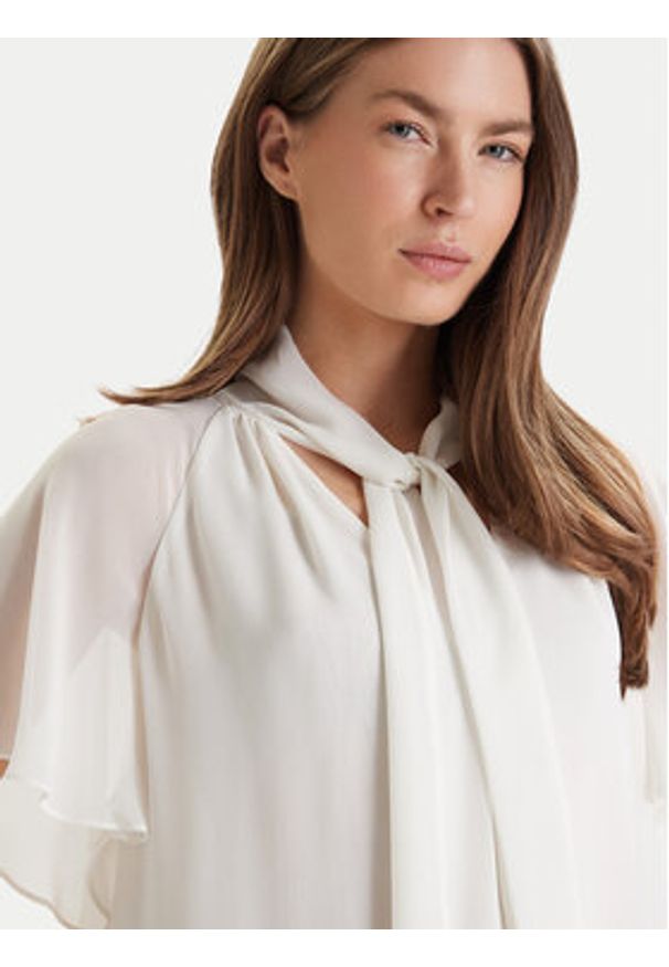 Marciano Guess Bluzka 6RGH03 7429A Biały Regular Fit. Kolor: biały. Materiał: syntetyk