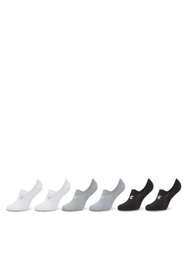 Zestaw 6 par niskich skarpet unisex Under Armour. Wzór: kolorowy