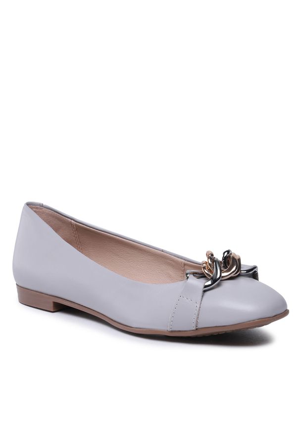 Baleriny Lasocki RST-IRENA-11 Purple. Kolor: fioletowy. Materiał: skóra