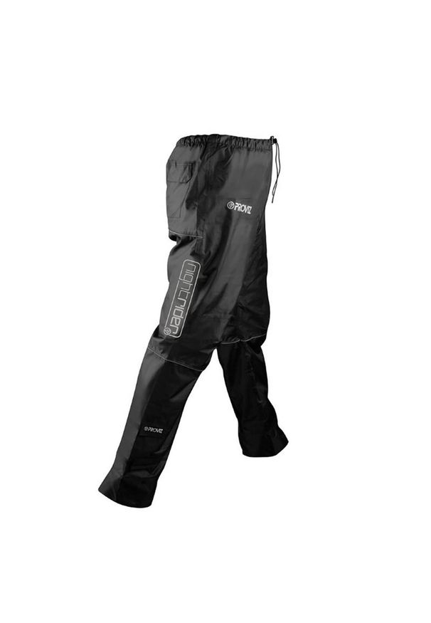 PROVIZ - Spodnie przeciwdeszczowe rowerowe - XL – NIGHTRIDER. Kolor: czarny. Sport: kolarstwo