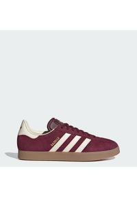 Adidas - adidas Sneakersy Gazelle KK2637 Bordowy. Kolor: czerwony. Materiał: skóra, zamsz. Model: Adidas Gazelle #1