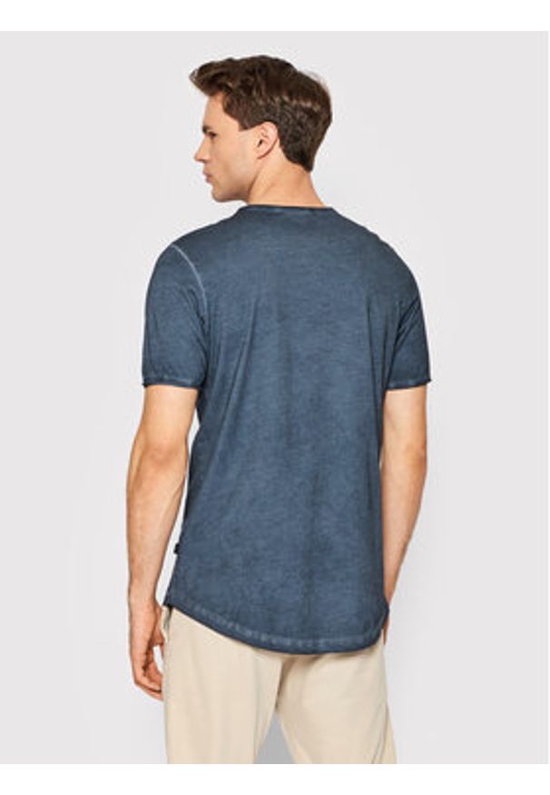 JOOP! Jeans T-Shirt 15 Jjj-06Clark 30032102 Granatowy Regular Fit. Kolor: niebieski. Materiał: bawełna