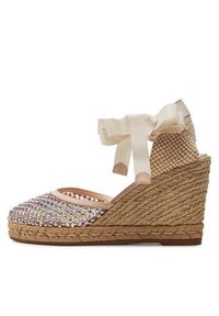 LE SILLA - Le Silla Espadryle Gilda 0423U060M1PPSAS158 Beżowy. Kolor: beżowy. Materiał: materiał