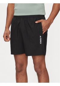 Adidas - adidas Szorty sportowe Terrex Multi HM4013 Czarny Regular Fit. Kolor: czarny. Materiał: syntetyk