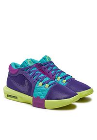 Nike Buty do koszykówki Lebron Witness VIII FB2239 500 Fioletowy. Kolor: fioletowy. Materiał: materiał. Sport: koszykówka #4