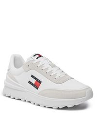 Tommy Jeans Sneakersy Tjm Technical Runner EM0EM01265 Biały. Kolor: biały. Materiał: materiał #6