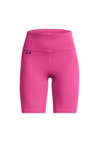 Spodenki treningowe damskie Under Armour Motion Bike Short. Kolor: różowy