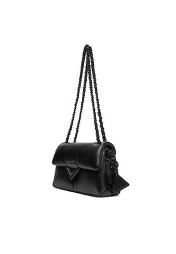 Aldo Torebka Softpuff 14141500 Czarny. Kolor: czarny. Materiał: skórzane