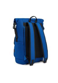 TOMMY HILFIGER - Tommy Hilfiger Plecak Th Monotype Rolltop Backpack AM0AM12205 Niebieski. Kolor: niebieski. Materiał: materiał #4