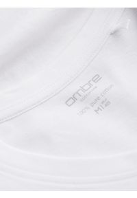 Ombre Clothing - Zestaw longsleeve męski V-NECK - mix 2-pak V3 - Rozmiar: L. Okazja: na co dzień. Kolor: biały. Materiał: tkanina, skóra, materiał, bawełna. Długość rękawa: długi rękaw. Długość: długie. Wzór: gładki, jednolity. Styl: klasyczny, wizytowy, casual
