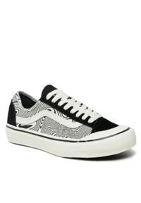 Tenisówki Vans Style 136 Deco VN0A4BX9BKA1 Trippy Grain Black/Black. Kolor: czarny. Materiał: materiał #1